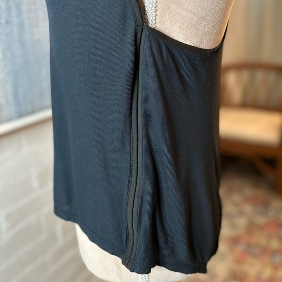Free People Intimately Dark Blue and Black Lined Tank Top - Picture 4 of 9